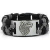 Bracelet Fenrir en Paracorde – Bracelet Unisexe Résistant avec Pendentif Métallique